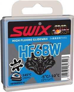 Мазь скольжения SWIX HF6BWX, (-5-10 C), black, 40 g - фото 13381