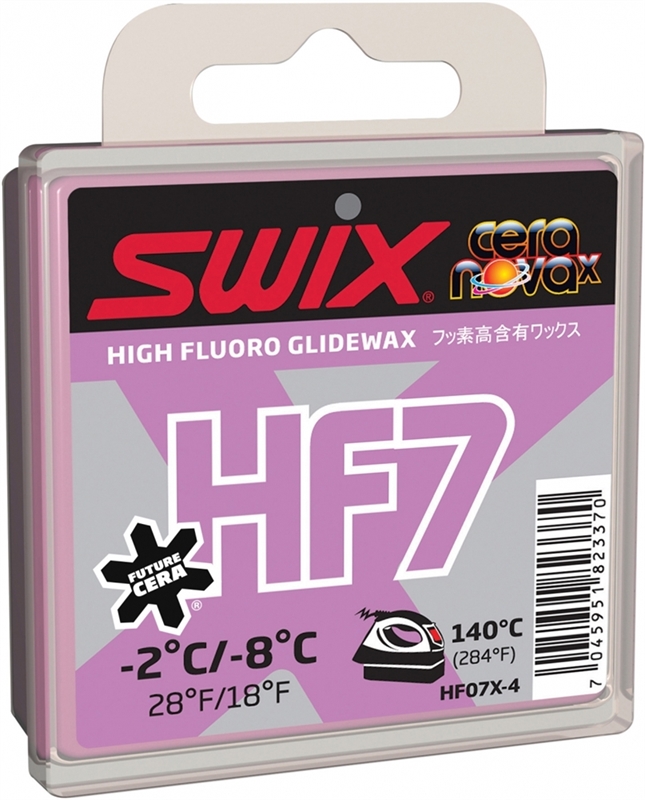 Мазь скольжения SWIX HF7X, (-2-8 C), Violet, 40 g HF07X-4 - фото 13384