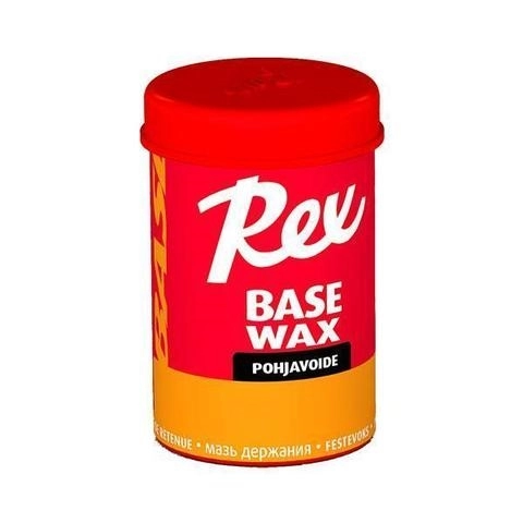 Мазь держания REX Grip waxes, base, Orange, 45g 190