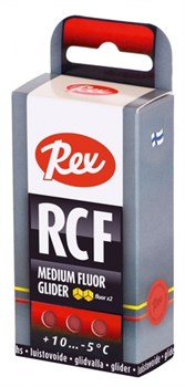Мазь скольжения REX Racing Fluor Gliders, (+10-5 C), Red, 43g - фото 17322
