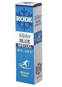Клистер RODE, (-6-14 C), Blue Special, 60g - фото 17353
