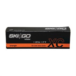 Клистер SKIGO XC, (+10+3 C), Orange, 60 g (новый мокрый снег) - фото 17390