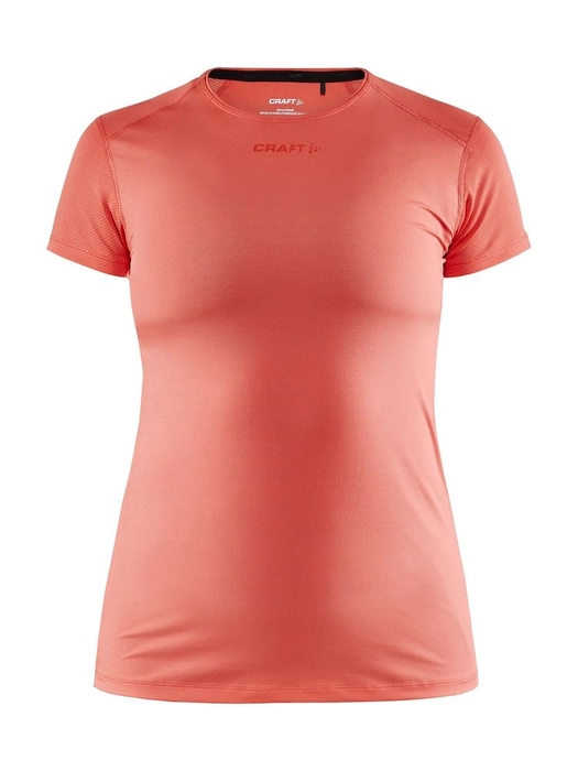 Футболка CRAFT Adv Essence Slim Coral женская 1908767-737000