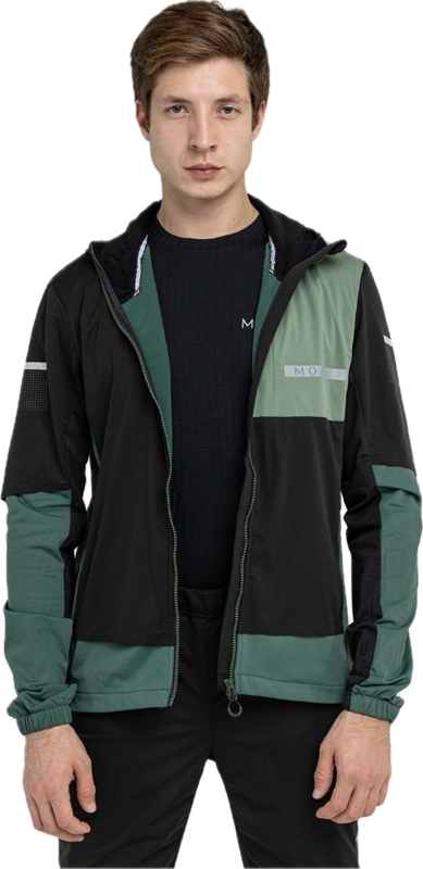 Куртка с капюшоном MOAX Dickson Wind мужская тёмно-зелёный 314221-20600 - фото 27321