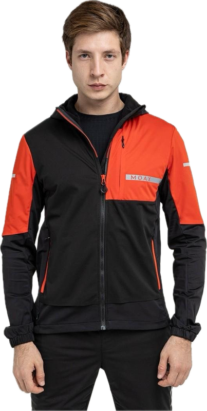 Куртка с капюшоном MOAX Dickson Wind мужская магма 314221-80750 - фото 27492