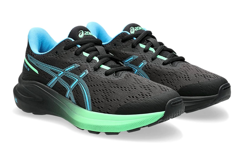 Кроссовки беговые ASICS GT-1000 13 GS черный/аква 1014A343-001