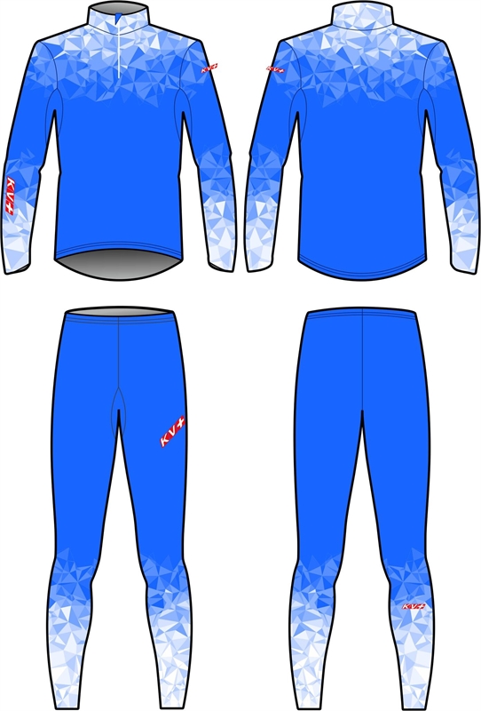 Комбинезон гоночный KV+ Tornado раздельный 23V118.21