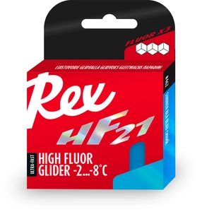 Мазь скольжения REX HF 21, (-2-8 C), Blue, 40g 462