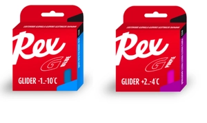 Мазь скольжения REX Racing Gliders, (-1-10 C), Blue, 2 * 43g 423
