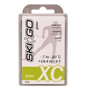 Мазь скольжения SKIGO XC, (-7-20 C), Green 60 g