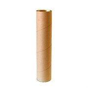 Тубус картонный с жестяной крышкой, 100*2000мм
