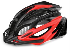 Шлем R2 PRO-TEC matt black/red