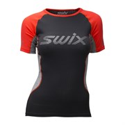 Футболка SWIX RaceX Radiant SS Neon red женская