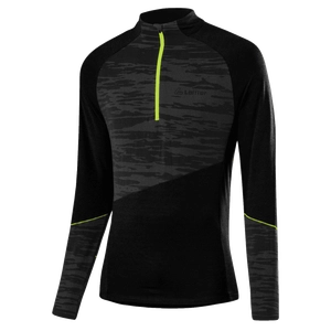 Джемпер LOFFLER Pace мужской black/lemon 25074-992