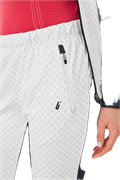 Лыжные разминочные брюки BIVIUM Баланс женские white/blue