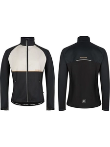 Куртка разминочная NONAME Warm UP, BLACK/GRAY unisex черн/серая