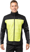 Куртка MOAX Navado Hybrid мужская черная/лайм SW222321-51700