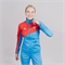Куртка разминочная NORDSKI Premium National женская Blue/RED 801790