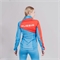 Куртка разминочная NORDSKI Premium National женская Blue/RED 801790