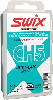Мазь скольжения SWIX CH5X, (-8-14 C), Turquoise, 60 g CH05X-6 - фото 13363
