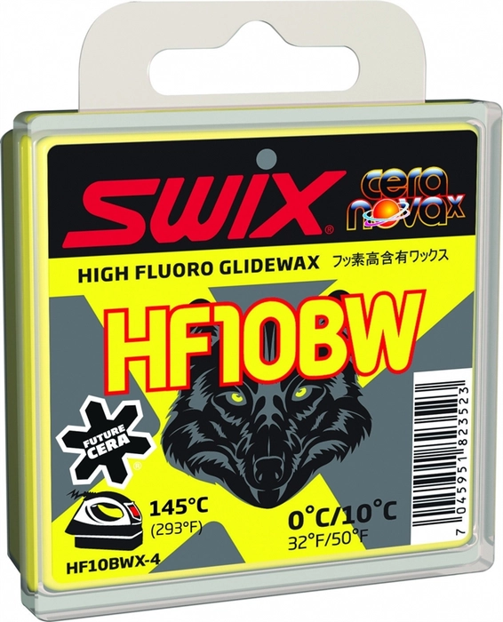 Мазь скольжения SWIX HF10BWX, (+10-0 C), black, 40 g HF10BWX-4