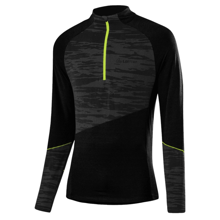 Джемпер LOFFLER Pace мужской black/lemon 25074-992