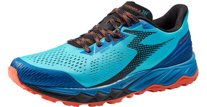 Кроссовки 361 YUSHAN 3 Blue/Orange Y2303-5668