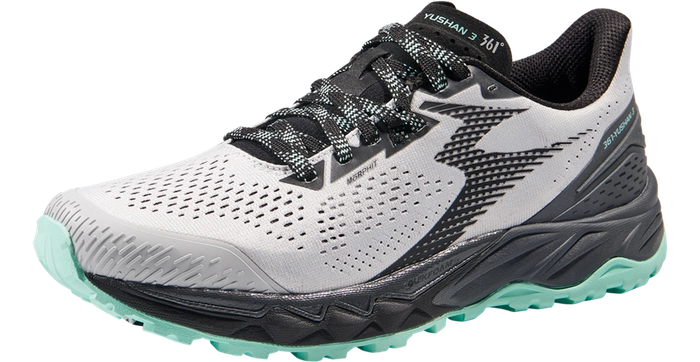 Кроссовки 361 YUSHAN 3 Woman grey/black/whaite Y2343-0209