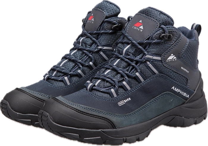 Ботинки трекинговые EDITEX Amphibia WP Jr Dark Blue W682M-02N