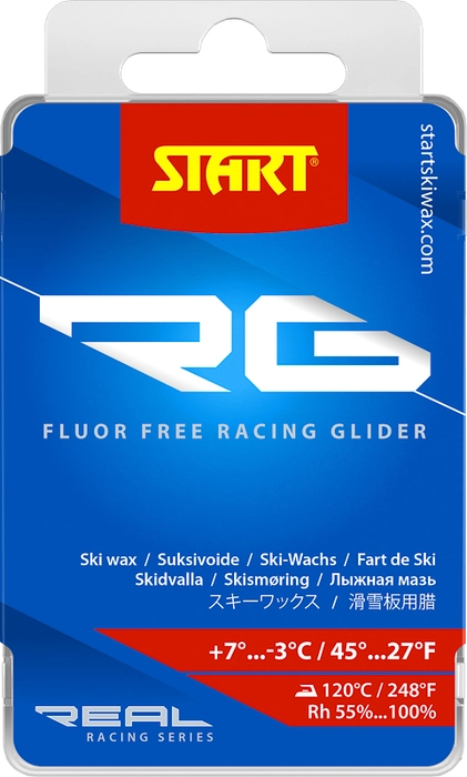 Мазь скольжения START RG, (+7-3 C), Red, 60 g 2541