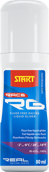 Жидкая мазь скольжения START RG RACE, (-2-8 C), Blue, 80 ml 2479 - фото 26964