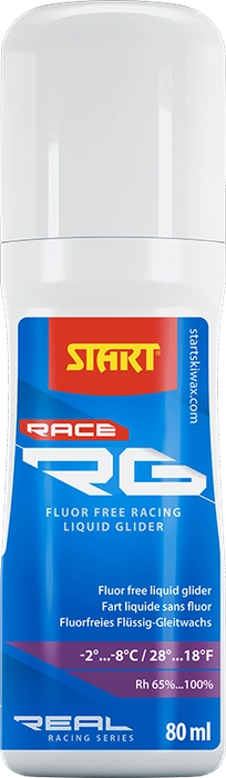 Жидкая мазь скольжения START RG RACE, (-2-8 C), Blue, 80 ml 2479