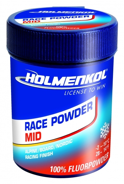 Порошок Holmenkol Race Powder MID, (-2-8 C), 30 g 24338 - фото 26974