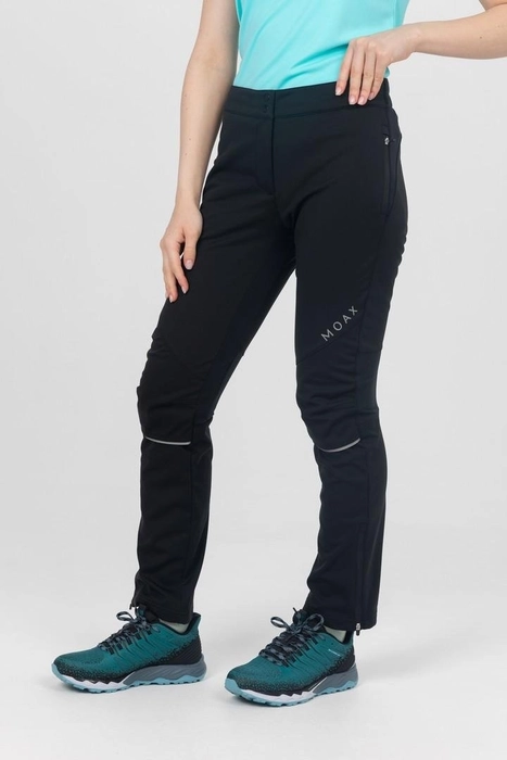 Брюки MOAX Tokke Softshell женские Чёрный SW222328-10000