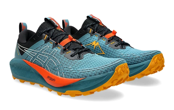 Кроссовки ASICS GEL-TRABUCO 13 Orange/Yellow/Turquoise 1011B973-400