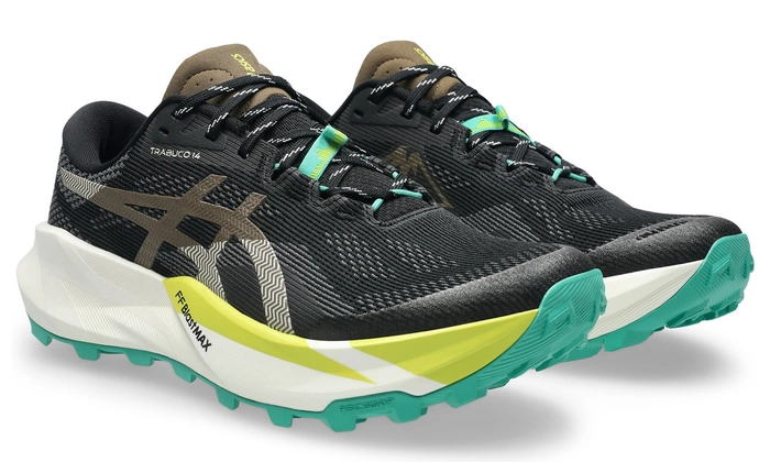 Кроссовки ASICS TRABUCO 14 Brown/Turquoise/Black 1011C166-001