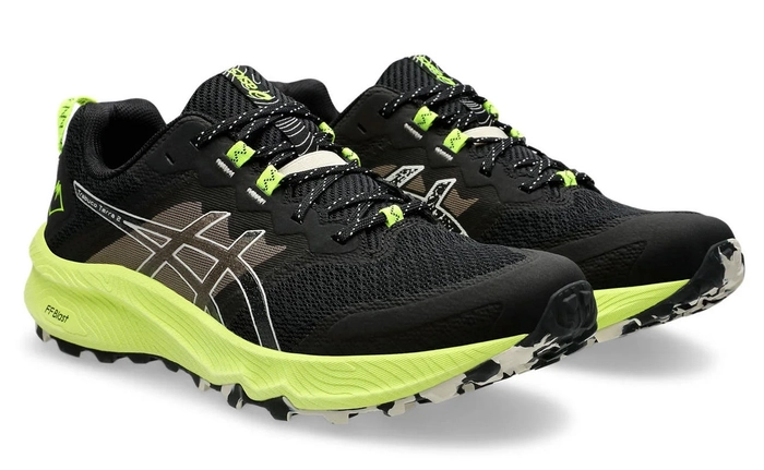 Кроссовки ASICS TRABUCO TERRA 2 Black/Light green 1011B607-003