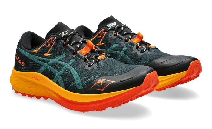 Кроссовки ASICS FUJI LITE 5 Turf Green/Blue 1011B889-300