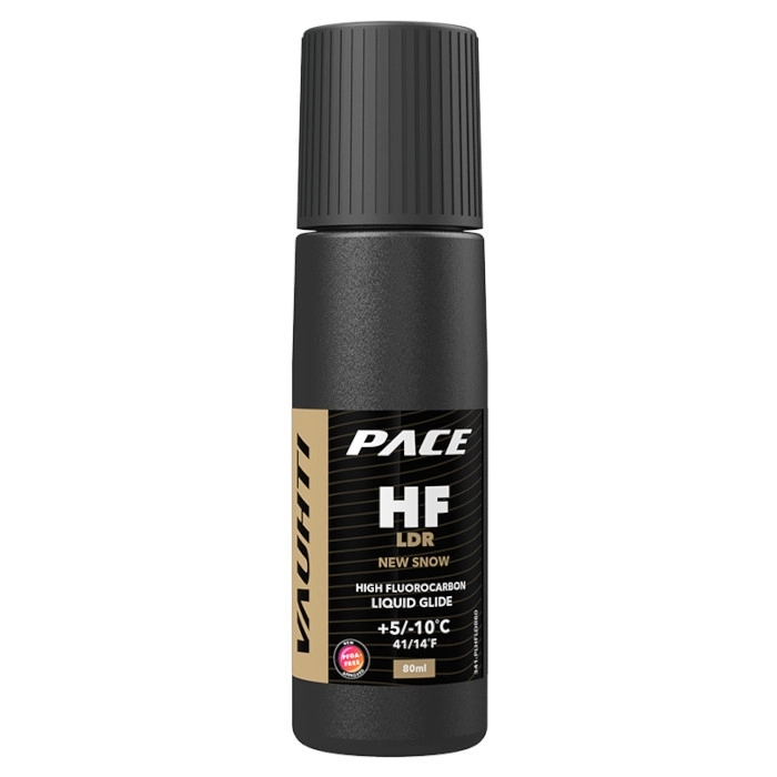 Жидкая мазь скольжения VAUHTI PACE HF LDR, (+5-10 C), 80 ml PLHFLDR80