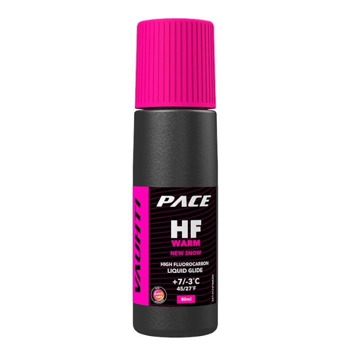 Жидкая мазь скольжения VAUHTI PACE HF Warm, (+7-3 C), 80 ml PLHFWA80