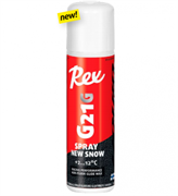 Мазь скольжения REX жидкая G21g new snow, (+2-12 C), Black, 150ml