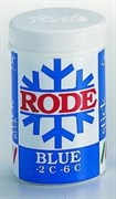 Мазь лыжная RODE, (-2-6 С), Blue, 45g