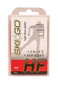 Мазь скольжения SKIGO HF, (+1-5 C), Red 45 g (исскуств.снег)