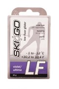 Мазь скольжения SKIGO LF, (-1-12 C), Violet 60 g (старый снег)