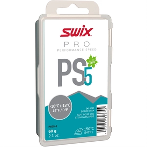 Мазь скольжения SWIX PS Turquoise, (-10-18 C), 60 g PS05-6