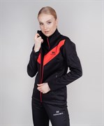 Костюм разминочный NORDSKI Base Black/Red женский