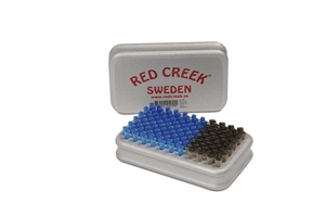 Щетка RED CREEK COMBI сталь тонкая/нейлон синий