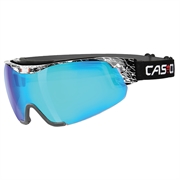 Очки-козырек CASCO Spirit Carbonic Splatter white-bluemirror