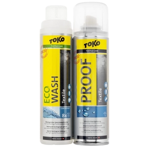 Набор средств для одежды TOKO Textile Proof &amp; Eco Textile Wash, 2*250 ml 5582504