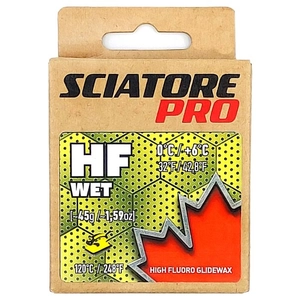 Мазь скольжения SCIATORE HF WET, (+6-0 С), light Yellow, 45 g 61536